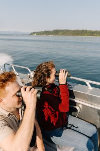 Viewing area on our state of the art tour boats | Homalco Wildlife & Cultural Tours | Campbell River